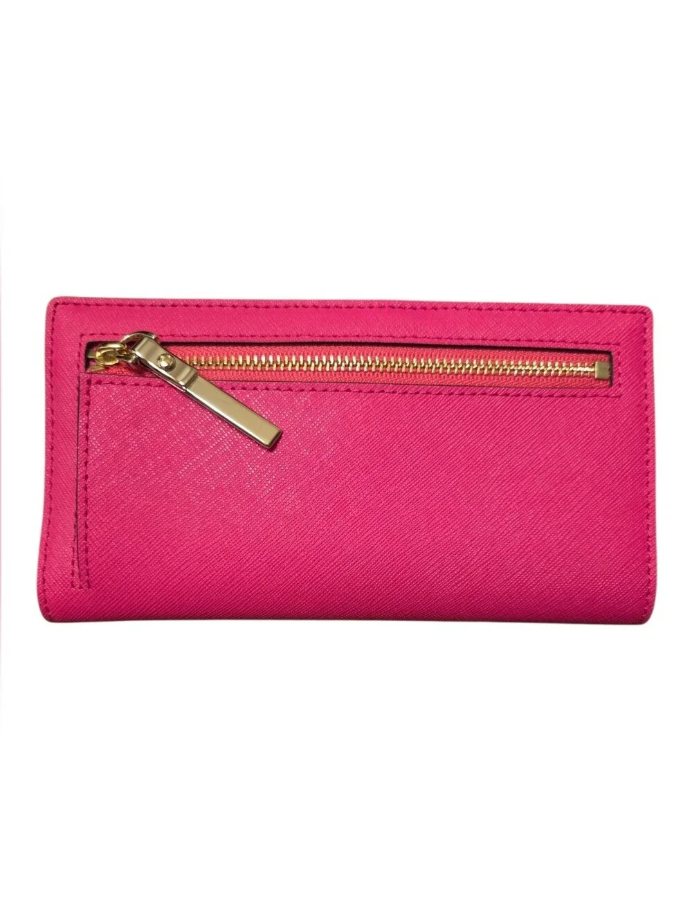 kate spade Pink Saffiano Leather Wallet